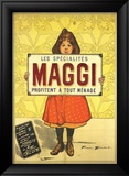 Specialites Maggi Plakat av Firmin Etienne Bouisset Specialites Maggi Plakat av Firmin Etienne Bouisset