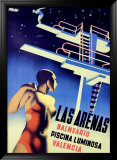Las Arenas Lámina giclée enmarcada por Josep Renau Montoro Las Arenas Lámina giclée enmarcada por Josep Renau Montoro