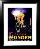 Bicicletas Wonder Lámina giclée enmarcada por Paul Mohr
