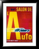 54e Salon de l'Automobile Lámina giclée enmarcada por Pierre Fix-Masseau 54e Salon de l'Automobile Lámina giclée enmarcada por Pierre Fix-Masseau