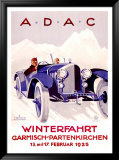 A.D.A.C. Framed Giclee Print by Romer 
