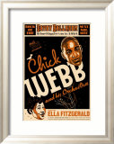 Chick Webb y Ella Fitzgerald: sala Savoy, Nueva York, 1935 Láminas por Dennis Loren Chick Webb y Ella Fitzgerald: sala Savoy, Nueva York, 1935 Láminas por Dennis Loren