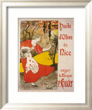 Huile d'Olive Estampe encadrée par Arthur Foache