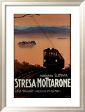 Stresa-Mottarone Framed Giclee Print by Richter 