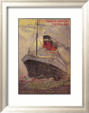 Paquebot Paris Posters par Albert Sebille