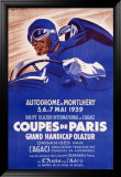 Coupes de Paris Estampe encadrée par Geo Ham