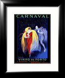 Carnaval Vinho do Porto Lámina giclée enmarcada por Leonetto Cappiello