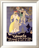 Valencia Framed Giclee Print by Vercher 