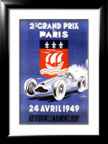 2nd Grand Prix de Paris Lámina giclée enmarcada por Geo Ham 2nd Grand Prix de Paris Lámina giclée enmarcada por Geo Ham