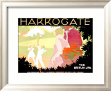 Harrogate Lámina giclée enmarcada por Tom Purvis