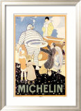 Michelin Lámina giclée enmarcada por René Vincent Michelin Lámina giclée enmarcada por René Vincent
