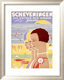 Scheveningen Framed Giclee Print by Louis Christian Kalff