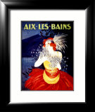 Aix Les Bains Estampe encadrée par Leonetto Cappiello