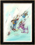 Icy Conditions Estampe encadrée par Gary Patterson
