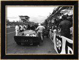 1966 LeMans Estampe encadrée