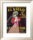 El Siglo Exposicion Estampe encadrée par Leonetto Cappiello