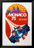 Monaco Grand Prix, 1975 Pósters por Geo Ham