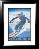 Sports d'Hiver Art by Georges Arou