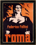 Federico Fellini Roma Gerahmter Giclée-Druck