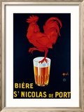 Biere St. Nicolas de Port Estampe encadrée par Marcellin Auzolle