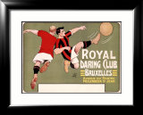 Royal Daring Club, Bruxelles Estampe encadrée par T'Sas 