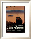 Stresa-Mottarone Gerahmter Giclée-Druck von Richter 