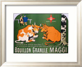 Bouillon Maggi Estampe encadrée par Benjamin Rabier