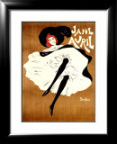 Jane Avril Innrammet Giclee-trykk av Maurice Biais Jane Avril Innrammet Giclee-trykk av Maurice Biais