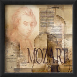 Tribute to Mozart Affischer av Marie Louise Oudkerk