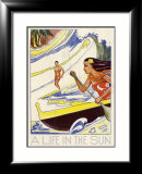 A Life in the Sun Framed Giclee Print