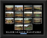 Major League Ballparks: American League Posters by Ira Rosen