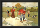 The Lucky Dog Poster von V. Venner
