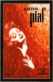 Edith Piaf Lámina giclée enmarcada por John Douglas Edith Piaf Lámina giclée enmarcada por John Douglas