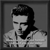 James Dean: Live Poster par Chris Consani