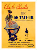 Chaplin le Dictateur Giclee Print by Pierre Bouvry