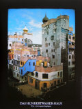 Hundertwasser House Affiches par Friedensreich Hundertwasser