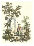 Jardín asiático I Lámina giclée Jardín asiático I Lámina giclée