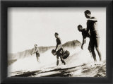 Tom and Crew, Diamond Head Poster av Tom Blake Tom and Crew, Diamond Head Poster av Tom Blake