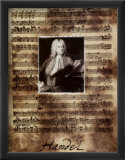 Principals of Music, Handel Posters by Susan Hartenhoff