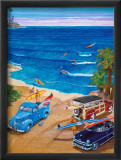 Dusk Surf Plakat av Gary Birdsall Dusk Surf Plakat av Gary Birdsall