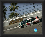Dale Jr. Amp Car Lámina fotográfica enmarcada