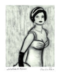 Juliet Goes to Monaco Giclee Print by Chariklia Zarris