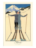 L'Hiver Wydruk giclee autor George Barbier L'Hiver Wydruk giclee autor George Barbier