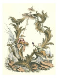 Jardín asiático III Lámina giclée Jardín asiático III Lámina giclée