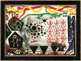 Eriegnis in New York II, 1983 Posters par A. R. Penck
