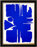 Aru Dunkel-Blau, c.1955 Poster von Willi Baumeister