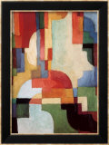 Farbige Formen I 1933 Affiches par Auguste Macke