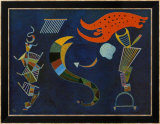 Mit dem Pfeil, c.1943 Poster par Wassily Kandinsky