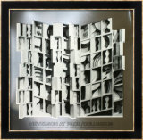 At Pace Columbus, Silver Prints by Louise Nevelson