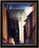 Barfusserkirche ,1924 Kunstdrucke von Lyonel Feininger
